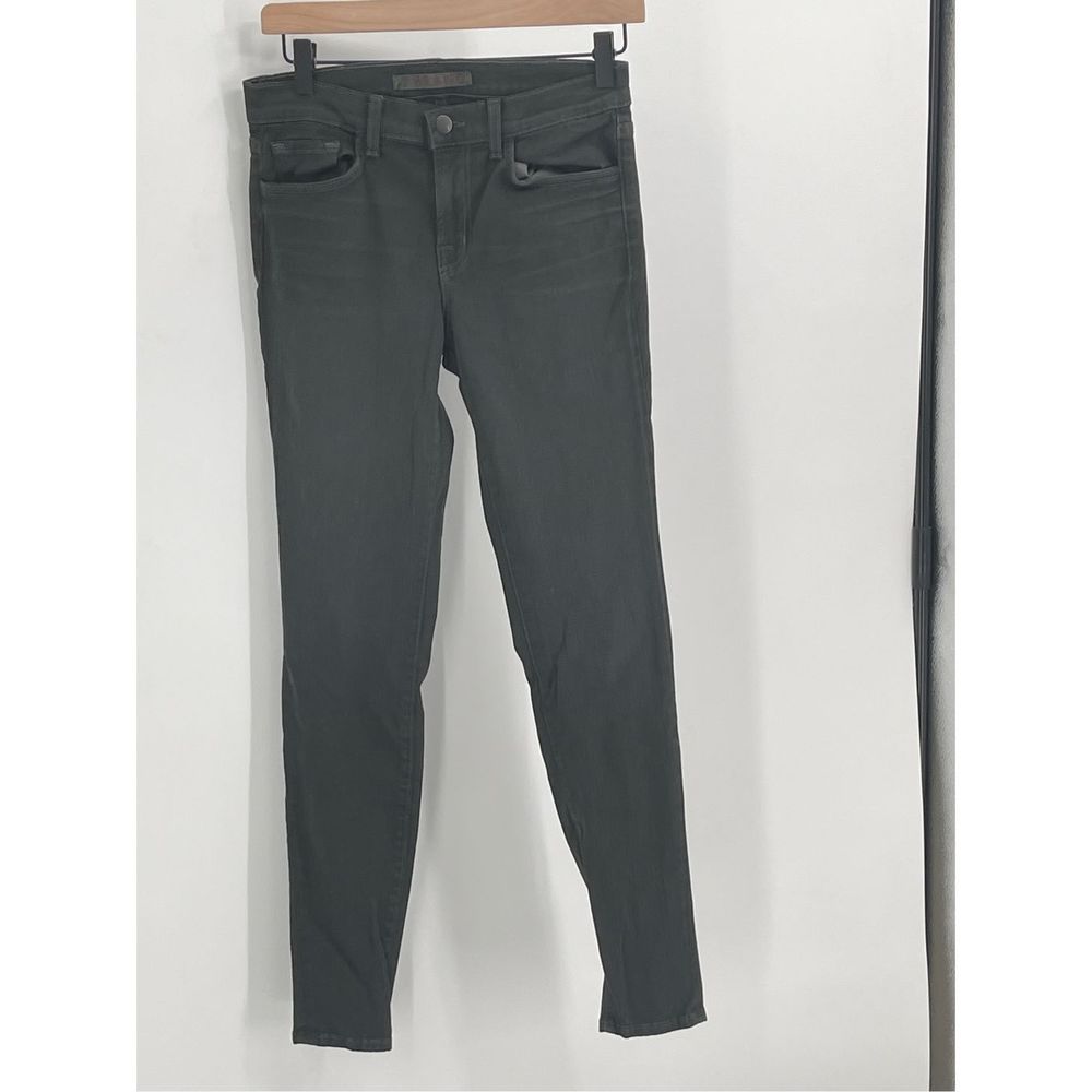 J Brand Jeans Skinny Leg Women Size 27 Dark Gray